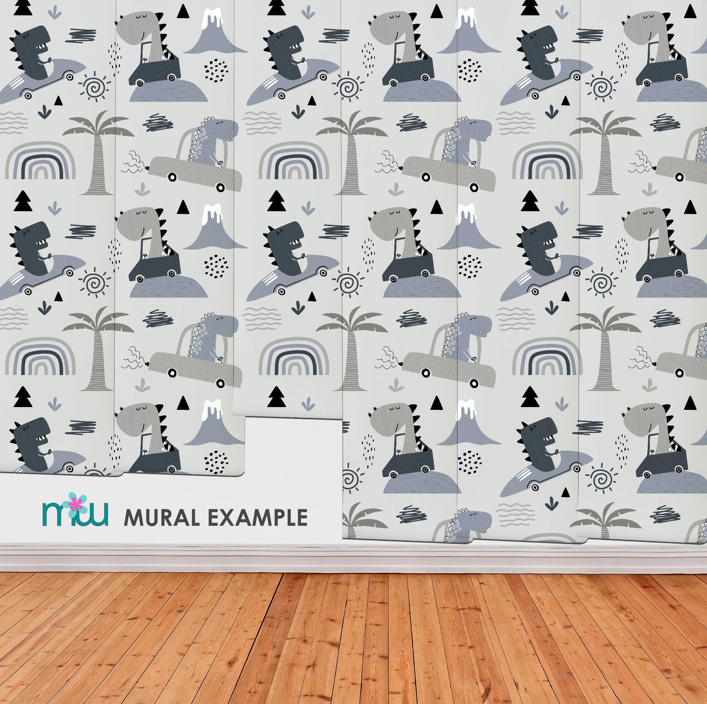 Grey Dinos wallpaper