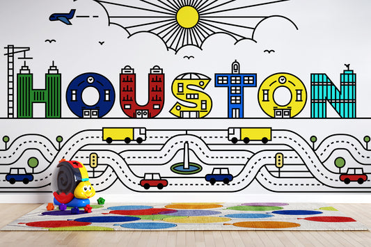 Houston Playground Mural
