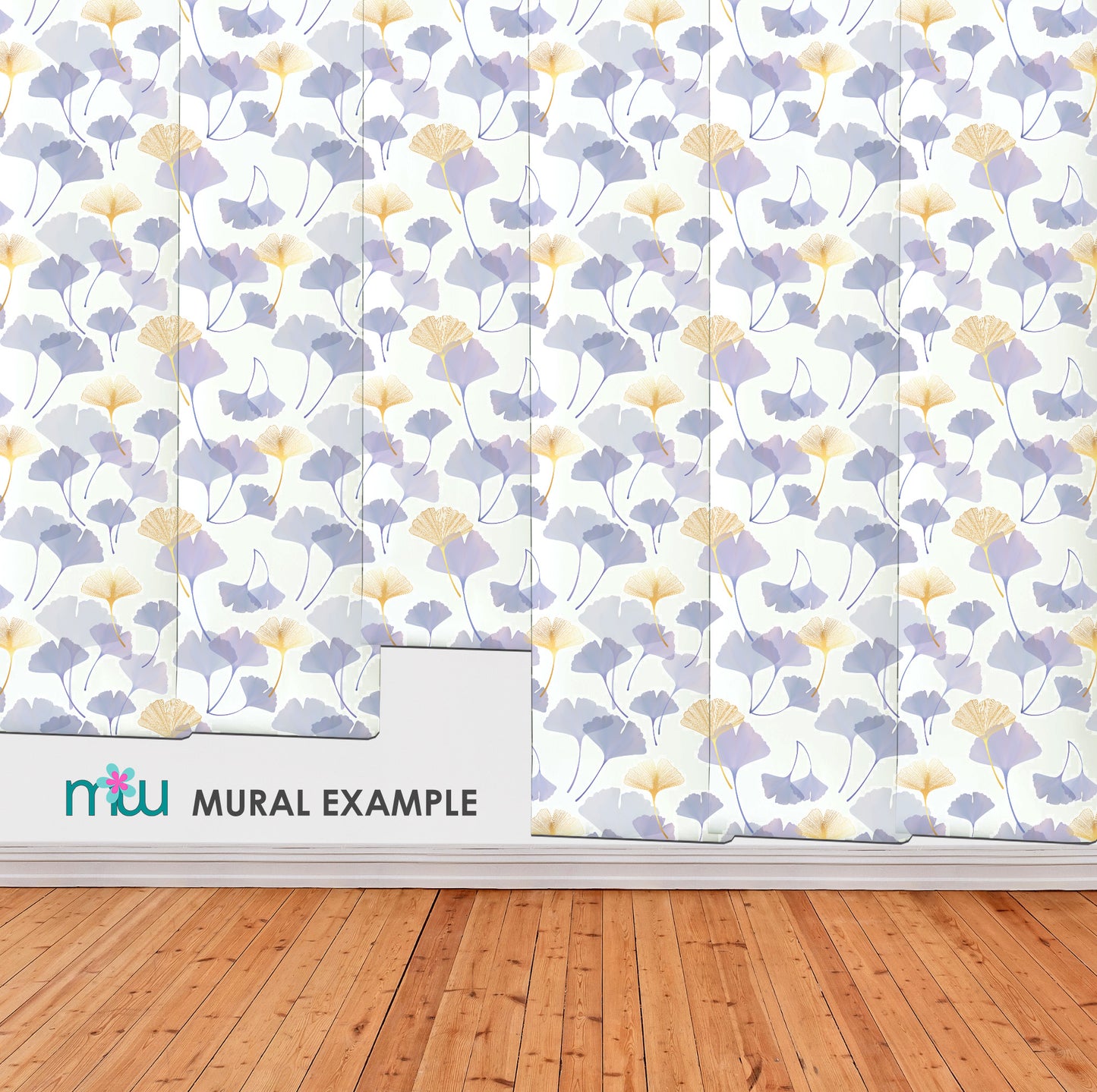 Ginkgo Floral wallpaper