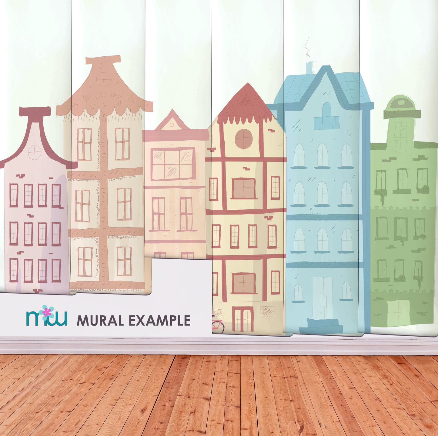 Little Paris wallpaper mural