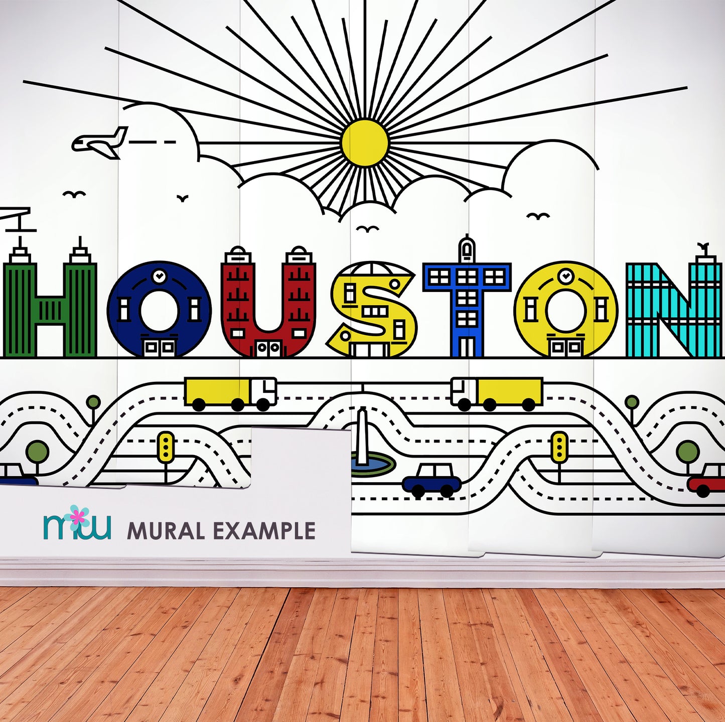 Houston Playground Mural