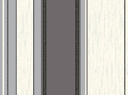 Black and White Shimmer Stripes Wallpaper