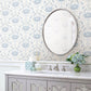 Annapolis Light Blue Crustacean Wallpape -out of stock