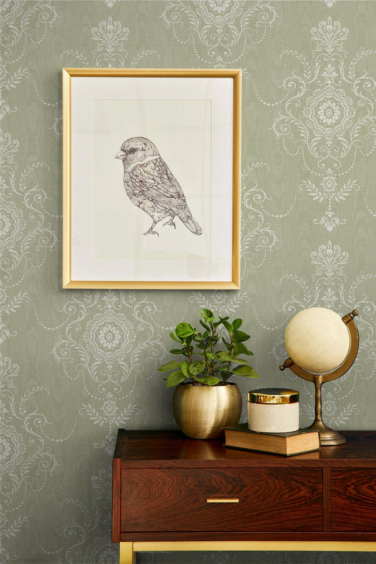 French Country Colette - Washed Green