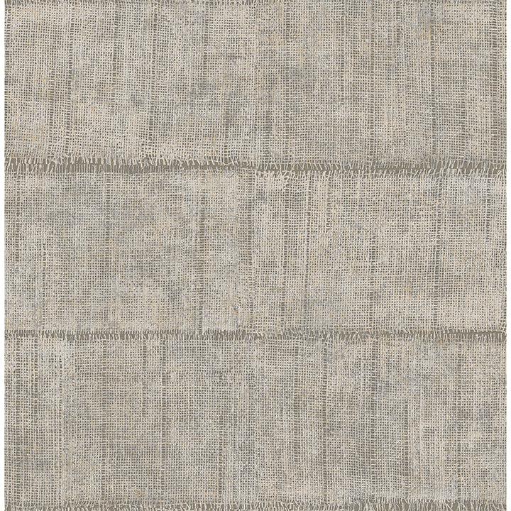 Blake Bone Texture Stripe Wallpaper
