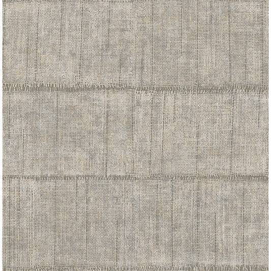 Blake Bone Texture Stripe Wallpaper