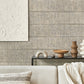 Blake Bone Texture Stripe Wallpaper