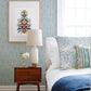 4074-26611 Fernback Blue Ornate Botanical Wallpaper