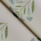 Kova Aquamarine Floral Crest Wallpaper
