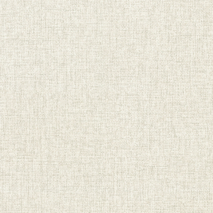 Halliday Pearl Faux Linen Wallpaper