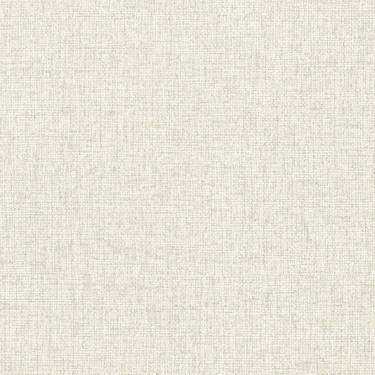 Halliday Pearl Faux Linen Wallpaper