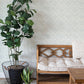 Marjoram Light Blue Floral Tile Wallpaper