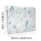 Azalea Light Blue Floral Branches