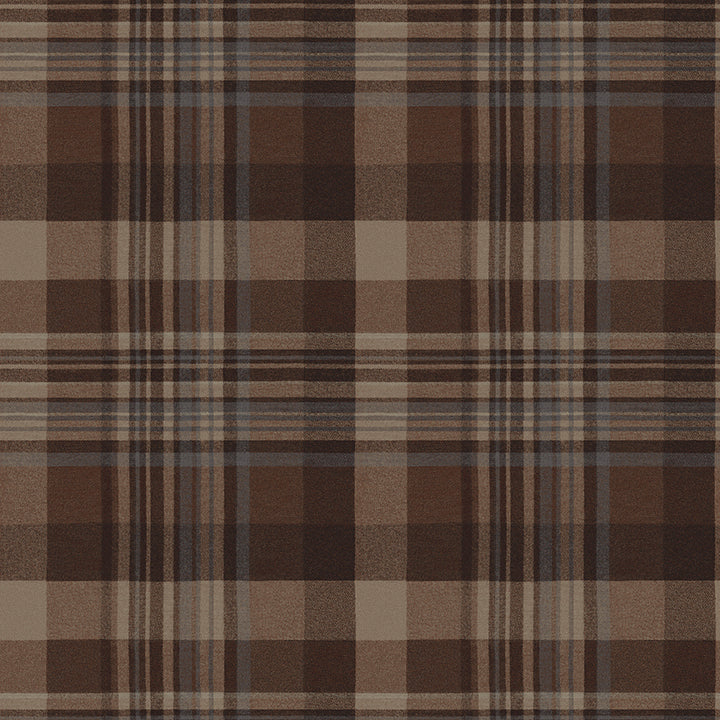 Dutton Plaid Rust Wallpaper