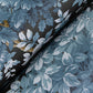 Greenwood Dark Blue Deciduous Wallpaper