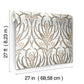 Calluna White & Taupe Wallpaper