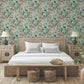 Butterfly House Wallpaper - Sky Blue