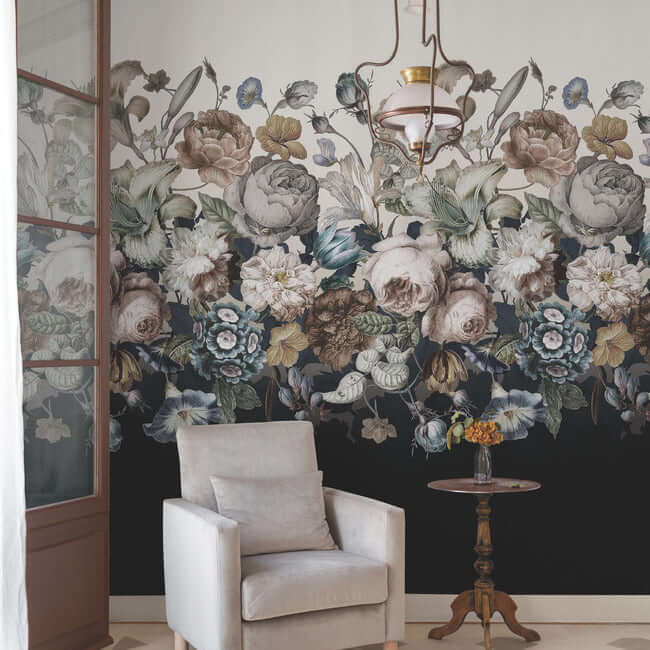 YORK BLOOMS RACHEL ROSE MURAL WHITE