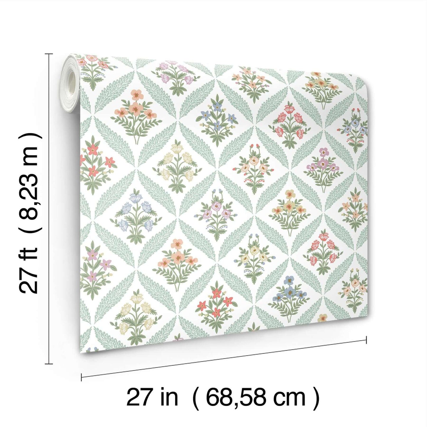 ESTEE GARDEN PASTEL WALLPAPER