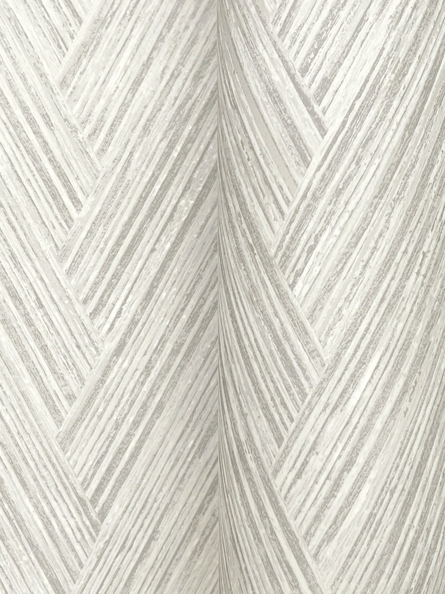 Thatched Chevron Wallpaper- Dove