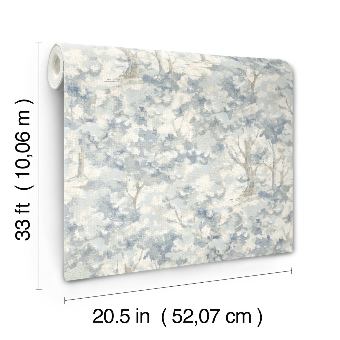 Thicket Blue Forest Wallpaper