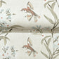 Tea Olive Beige Finch Frolic Wallpaper