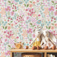 Flower Garden Pink Blossoms Wallpaper