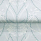 Rosalind Sky Blue Iris Damask Wallpaper