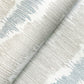 Wiggle Sky Blue Ikat Stripe Wallpaper