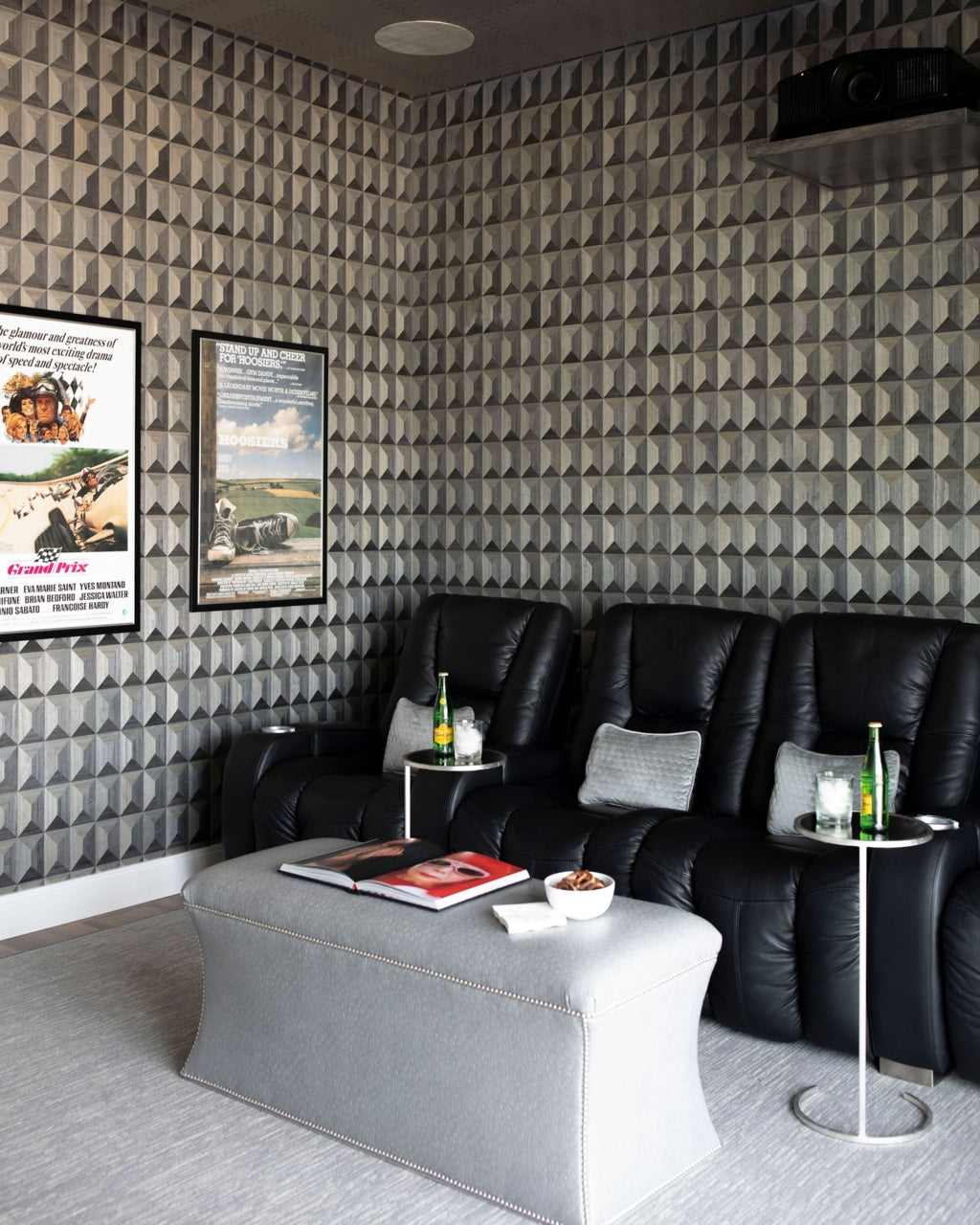 Coffered Wood - Beach House - 4259