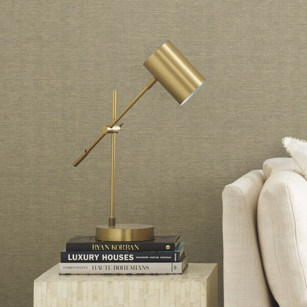 Imagine Warm Grey York High Performance Textile Wallcovering
