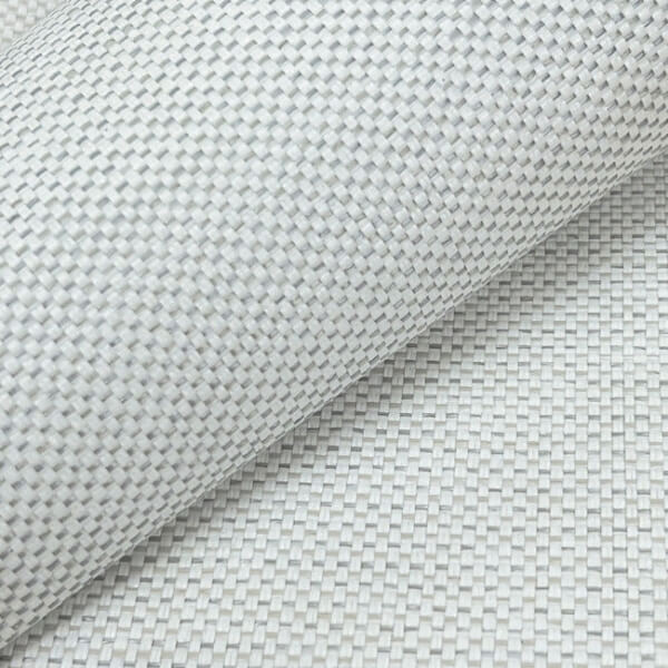 Imagine Misty White York High Performance Textile Wallcovering