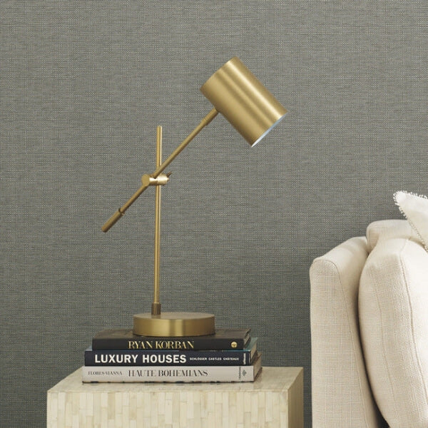 Imagine Silver York High Performance Textile Wallcovering