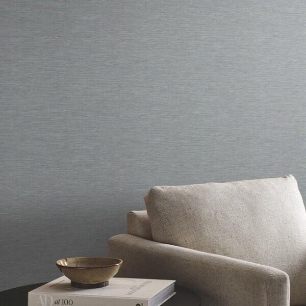Flow Ocean Blue York High Performance Textile Wallcovering
