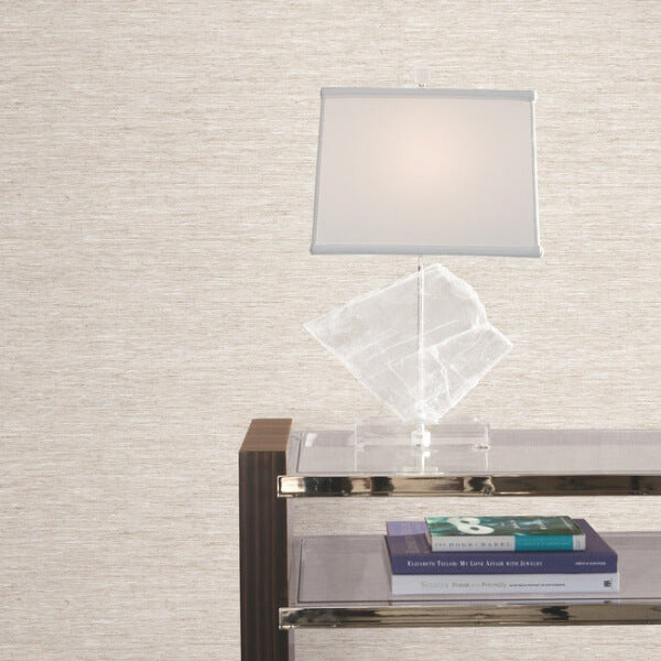 Harmony White York High Performance Textile Wallcovering