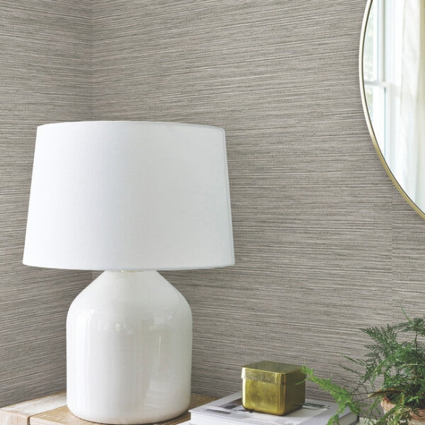 Trieste Warm Grey York High Performance Textile Wallcovering