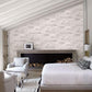 White Reclaimed Bricks Wallpaper