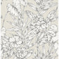 Fiji Beige Floral Wallpaper