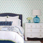 Orion Turquoise Geometric Wallpaper