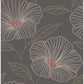 Mythic Grey Floral Wallpaper