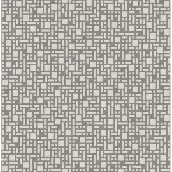 Bento Grey Geometric Wallpaper
