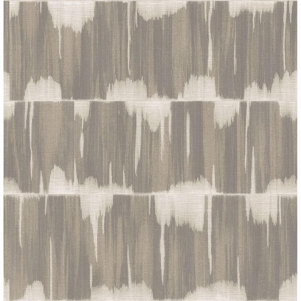 Serendipity Taupe Shibori Wallpaper