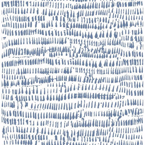Runes Blue Brushstrokes Wallpaper
