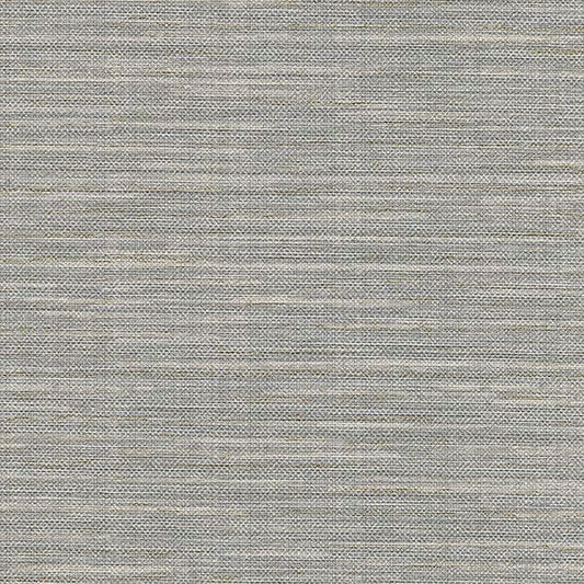 Bay Grey Linen Texture Wallpaper