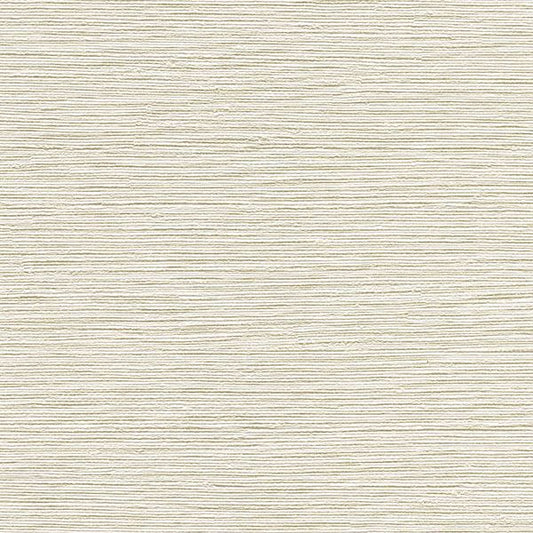Mabe Cream Faux Grasscloth Wallpaper