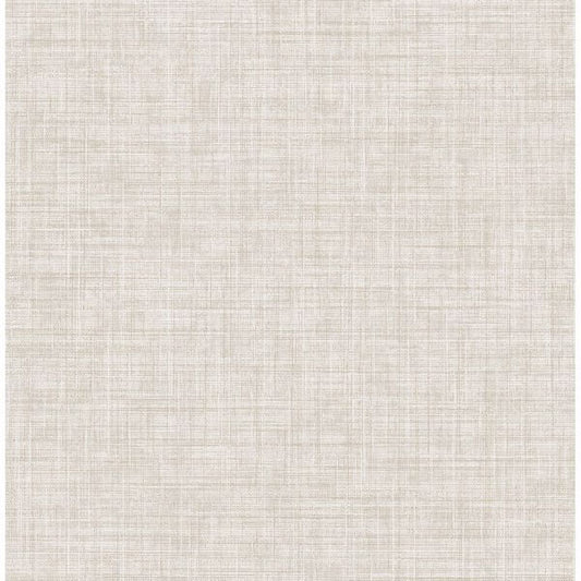 Mendocino Beige Linen Wallpaper