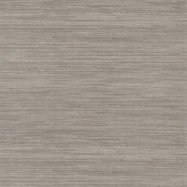 Tagum Grey Grasscloth Wallpaper