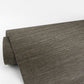 Ming Taupe Grasscloth Wallpaper