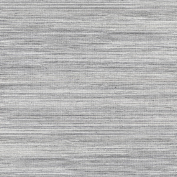 Baishin Silver Grasscloth Wallpaper