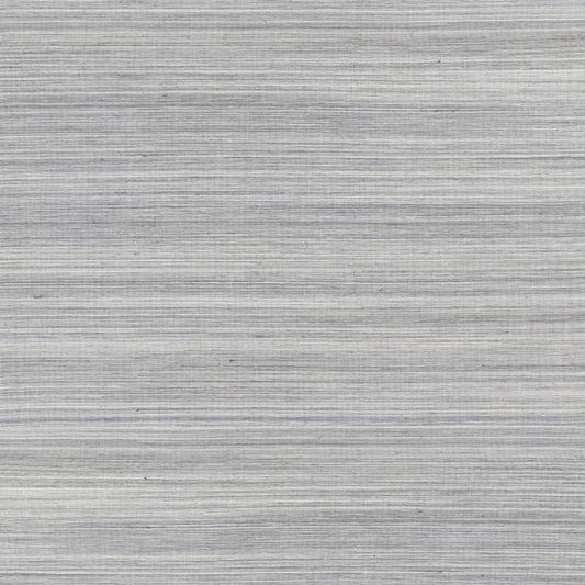 Baishin Silver Grasscloth Wallpaper